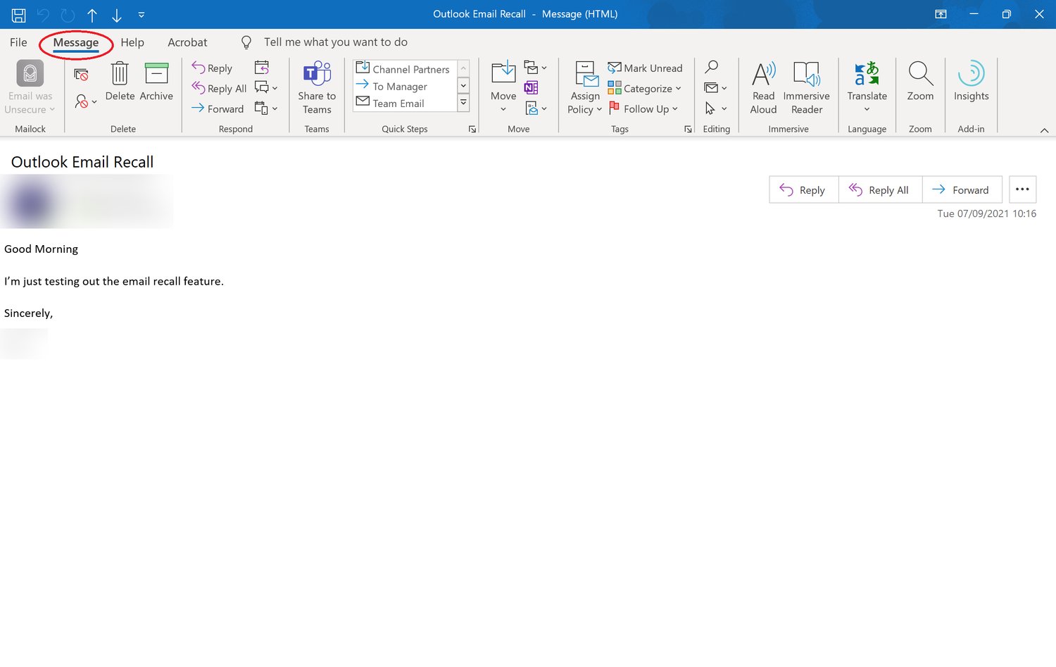 How To Recall (Or Revoke) An Email Sent In Outlook